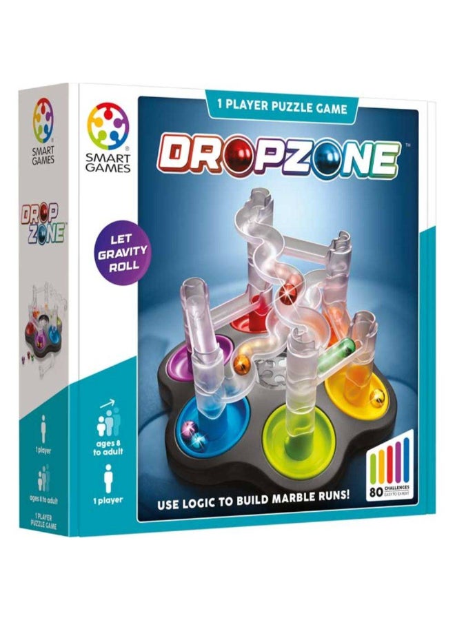 Smart Games DropZone Marble Runs! Puzzle Game - Image 1